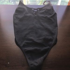 black forever 21 bodysuit